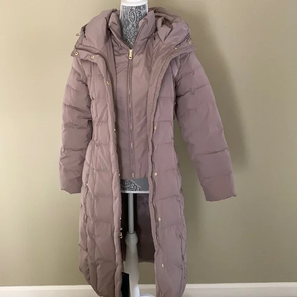 NWT COLE HAAN SIGNATURE HEAVY PUFFER COAT - Picture 1 of 8